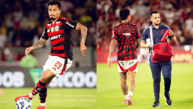 Allan lesiona pé e desfalca Flamengo