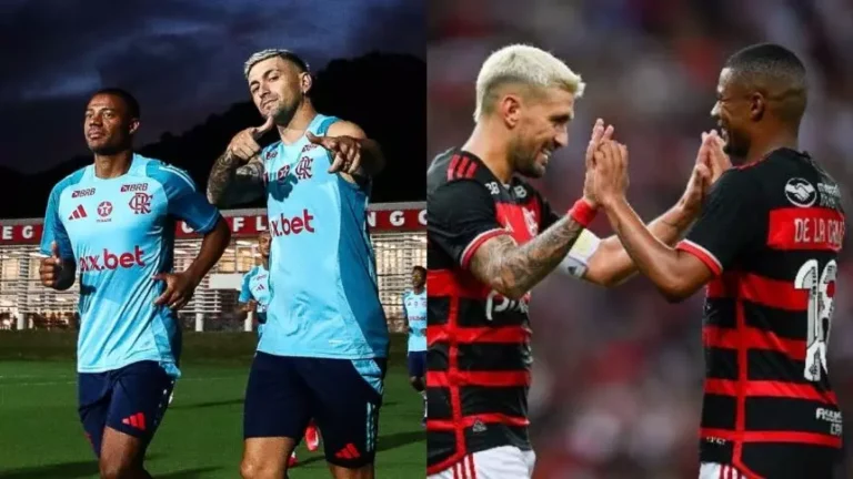 Arrascaeta defende de la cruz