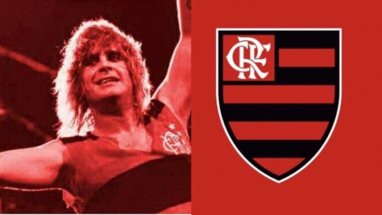 Ozzy osbourne torcia pelo flamengo?