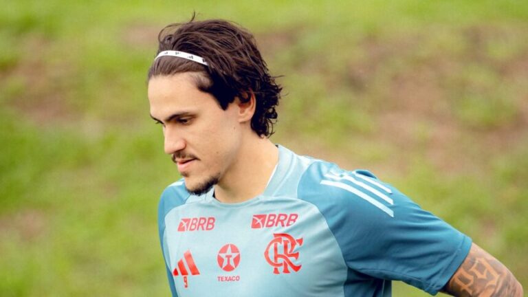 PEDRO está fora de jogo do flamengo x são paulo, pela séria a.