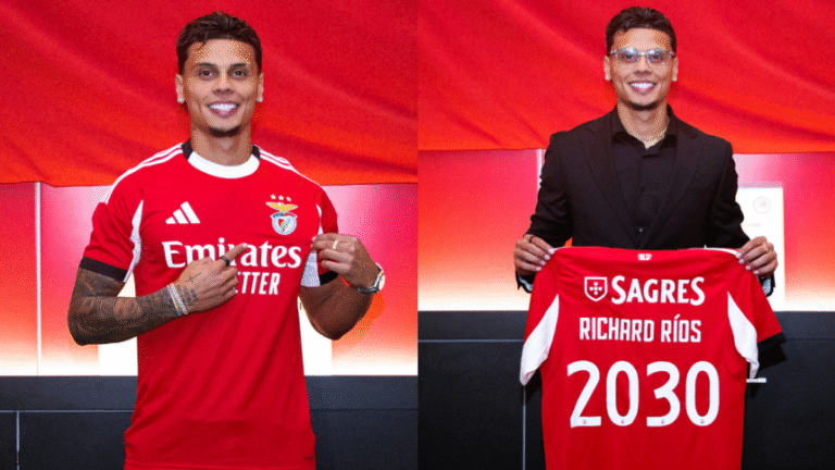 Richard Ríos reforça time português