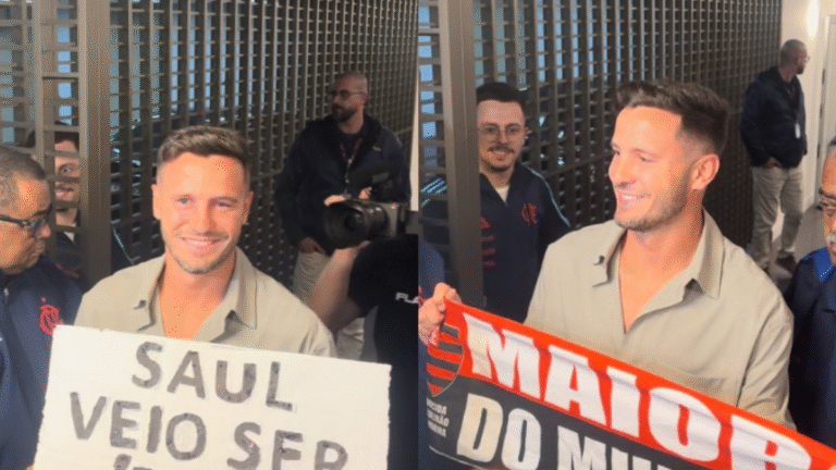 Saúl Ñíguez chega ao Rio para se juntar ao Flamengo