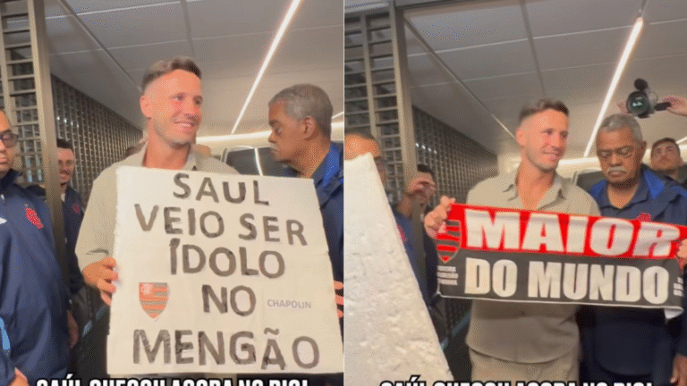 Saúl ñíguez recebe homenagem no rio de janeiro