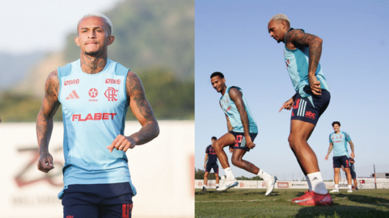 Wesley faz postagem misteriosa sobre flamengo