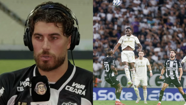 Amizade e Tensão: Atacante do Ceará Comenta Reação de Jogador do Flamengo Após Empate no Brasileirão