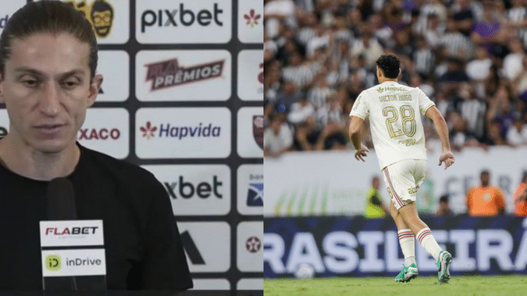 Filipe Luís destaca retorno de Victor Hugo ao Flamengo e analisa disputa no meio-campo