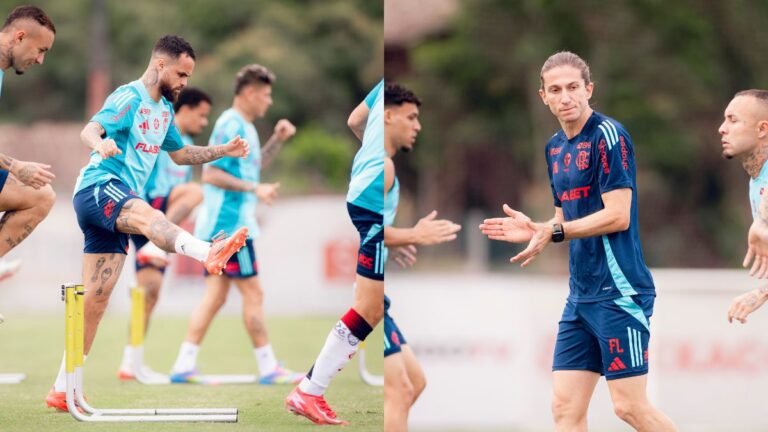 Filipe Luís minimiza críticas nas redes sociais após eliminação do Flamengo na Copa do Brasil