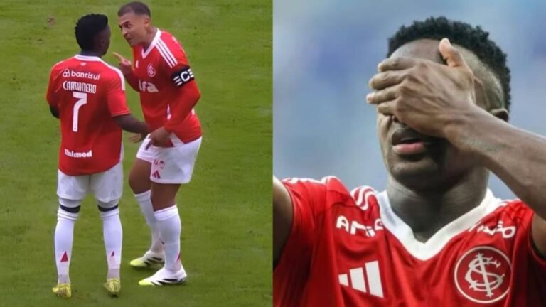 Internacional Pode Perder Carbonero em Série de Confrontos Contra o Flamengo