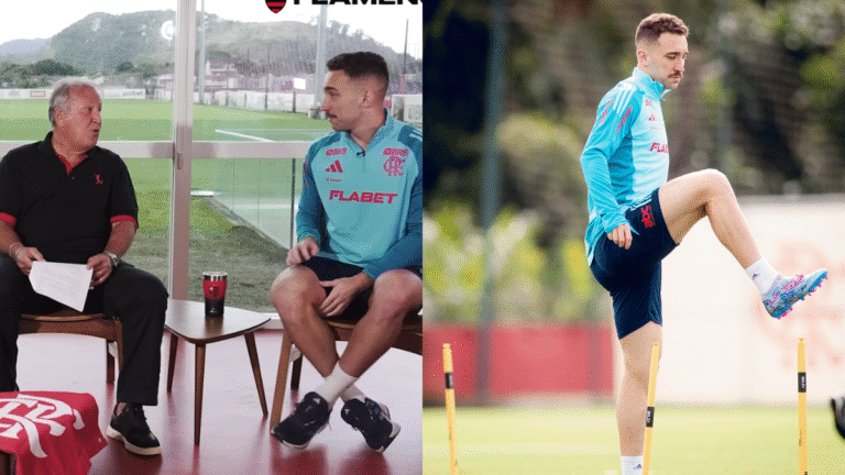 Léo Ortiz revela desafios para se transferir ao Flamengo em conversa com Zico