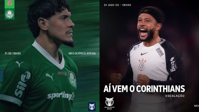 Palmeiras e Corinthians: Escalações e a Busca do Rubro-Negro pela Liderança