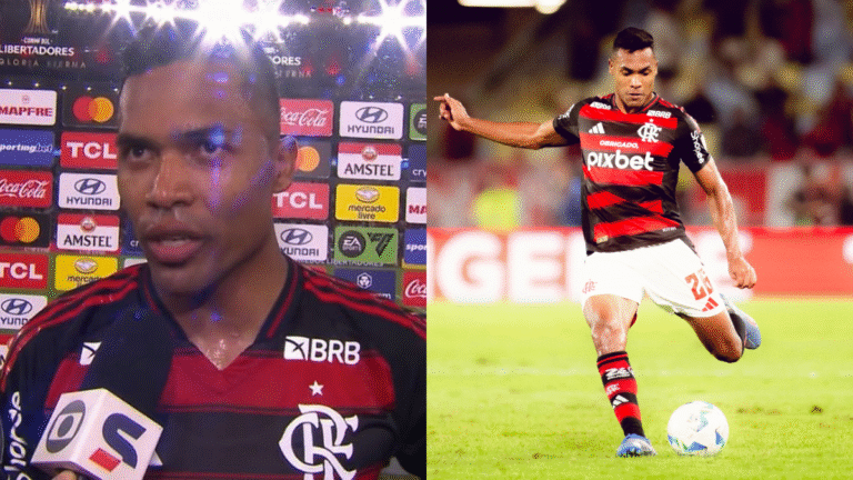 Alex Sandro analisa Flamengo x Estudiantes e destaca vantagem do Rubro-Negro