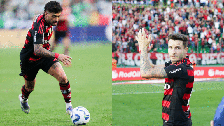 Filipe Luís Escala Força Máxima do Flamengo Contra o Vasco