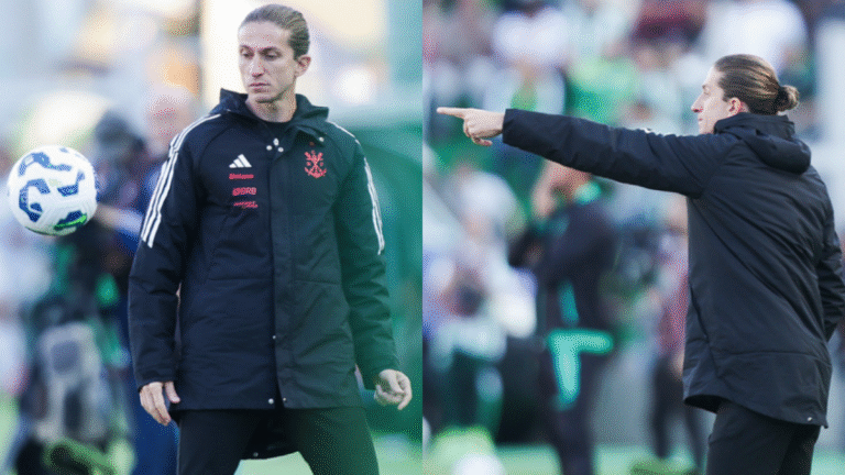 Filipe Luís revela estratégia por trás da titularidade de Allan no Rubro-Negro