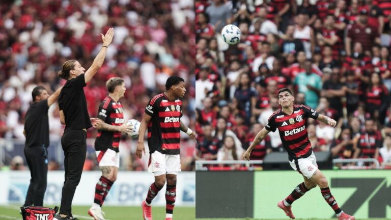 Filipe Luís revela motivo da escolha por Ayrton Lucas na lateral do Flamengo contra o Grêmio