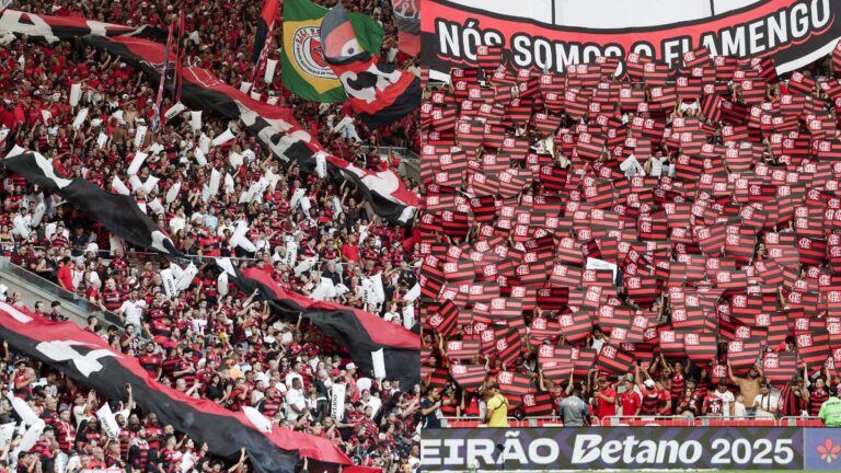 Flamengo bate recorde histórico de público no Maracanã em empate contra Grêmio