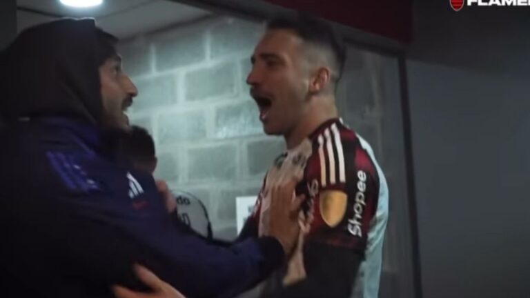Léo Ortiz Protagoniza Cena Inusitada no Vestiário Após Flamengo x Estudiantes