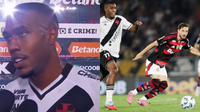 Rayan Revela Detalhe Surpreendente Após Empate do Vasco com o Flamengo