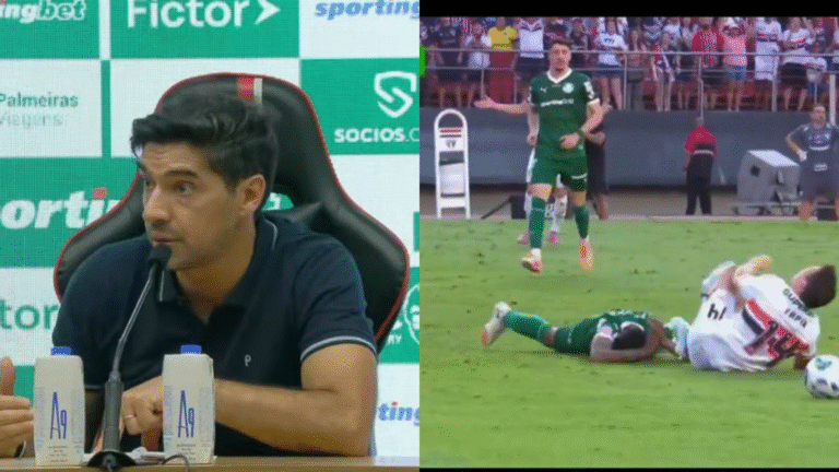Abel Ferreira Comenta Decisão Polêmica de Árbitro em São Paulo x Palmeiras