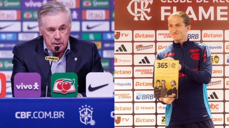 Ancelotti elogia Filipe Luís e destaca desafio político para técnicos brasileiros na Europa