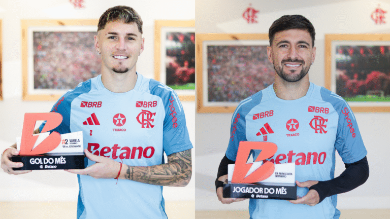 Arrascaeta e Varela: Uruguaios do Flamengo se Destacam com Prêmios em Setembro