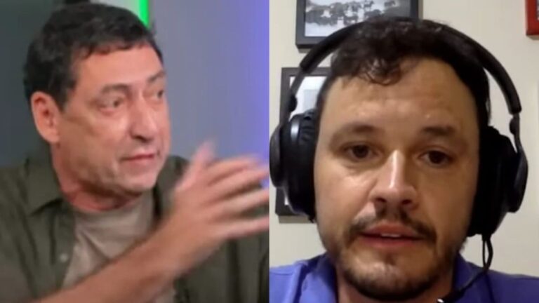 Debate Acalorado: Rodrigo Mattos e PVC Divergem sobre Flamengo e Palmeiras na Libra