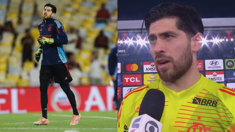 Defesa de Rossi contra Racing é destaque na Libertadores e mantém Flamengo vivo