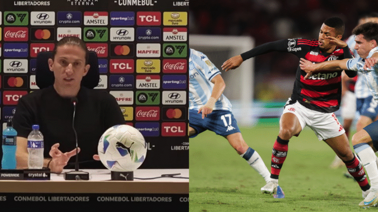 Filipe Luís Elogia Atitude de Jogador do Flamengo em Vitória na Libertadores