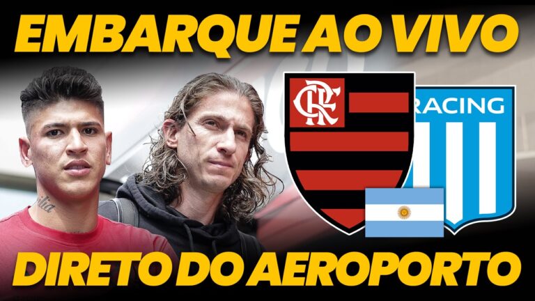 Flamengo Rumo à Argentina: Acompanhe ao Vivo o Embarque para o Confronto Contra o Racing