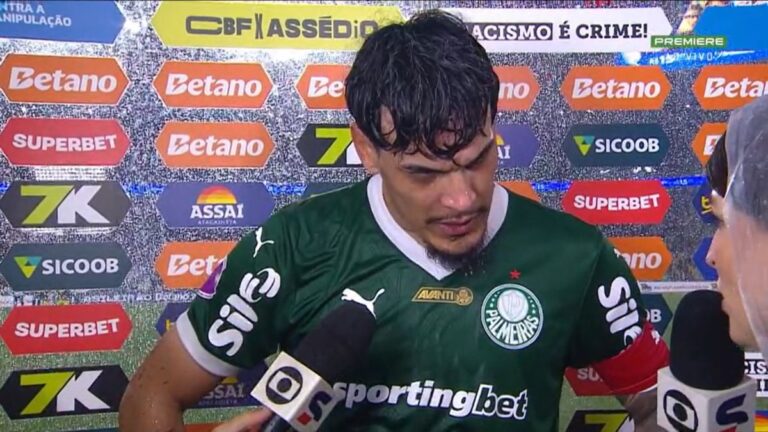 Gustavo Gómez critica árbitro após derrota do Palmeiras para o Flamengo no Maracanã