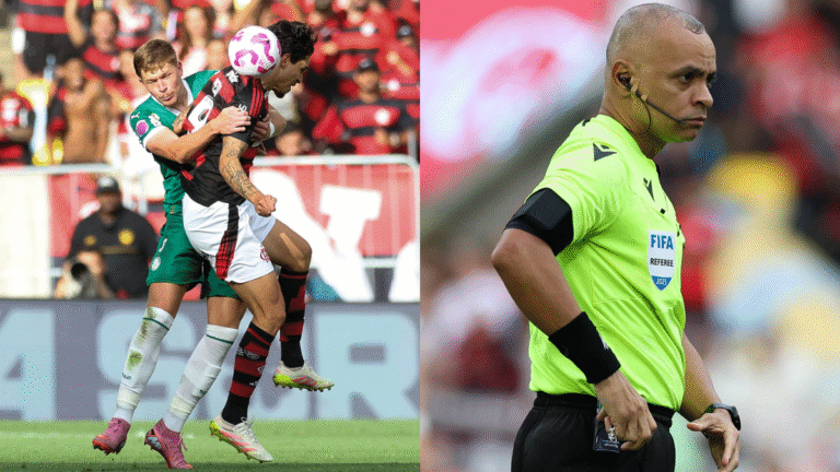 Polêmica de Arbitragem: Erro Beneficia Palmeiras em Jogo Contra o Flamengo