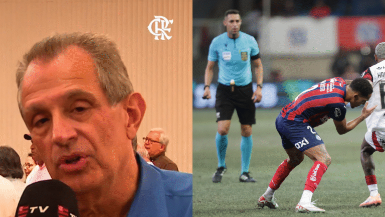 Presidente do Flamengo Critica Arbitragem e Detalha Reuniões Semanais com a CBF