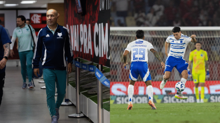 Técnico do Cruzeiro revela estratégia para neutralizar Flamengo de Filipe Luís