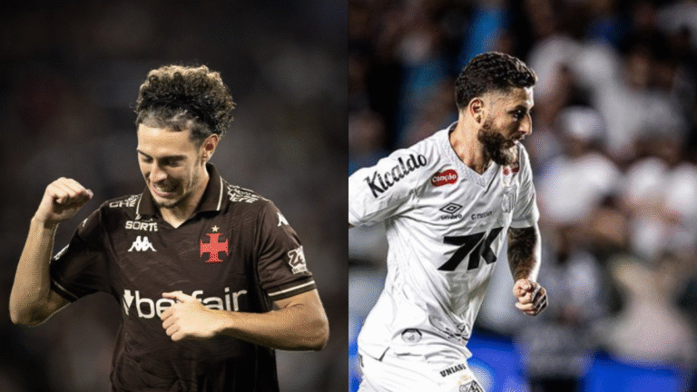 Vasco vence Fluminense, Santos tropeça e Flamengo foca no Racing; confira a tabela do Brasileirão 2025
