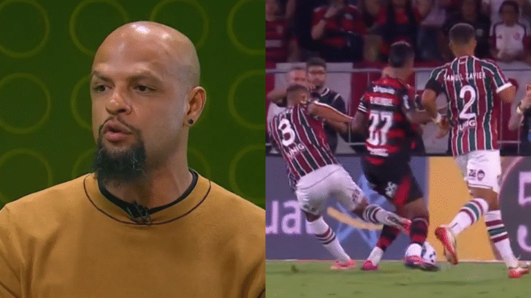 Felipe Melo Critica Árbitro por Não Marcar Pênalti em Flamengo x Fluminense