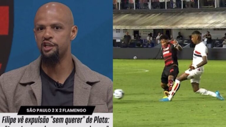 Felipe Melo Defende Jogador do Flamengo Após Expulsão: Críticas da Torcida São Exageradas