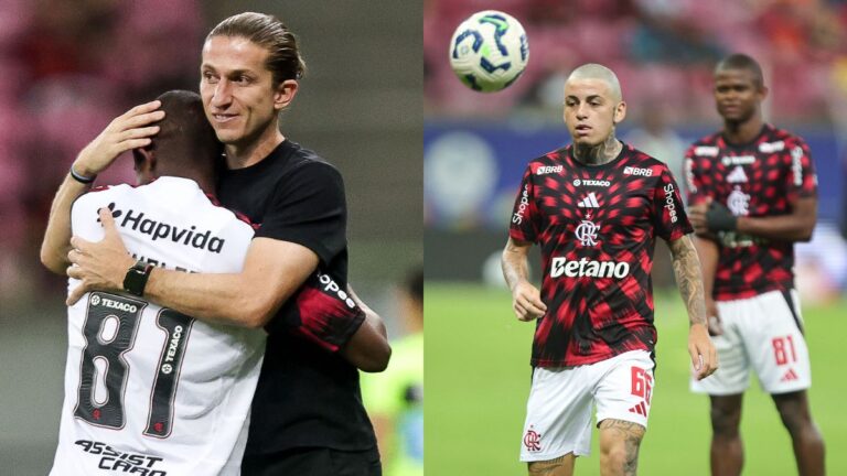 Filipe Luís revela estratégia para uso de jovens da base no Flamengo