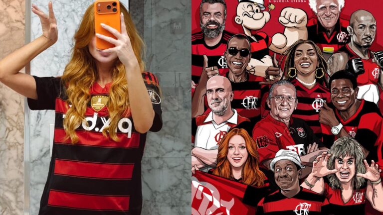 Marina Ruy Barbosa Celebra Título do Flamengo e Encanta Torcedores