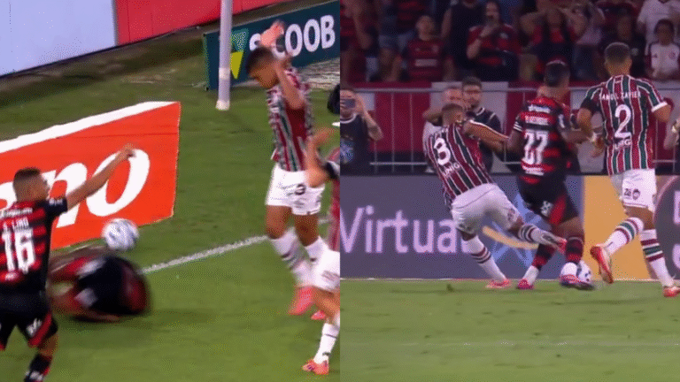 Polêmica no VAR: Pênalti não marcado gera críticas em Flamengo x Fluminense