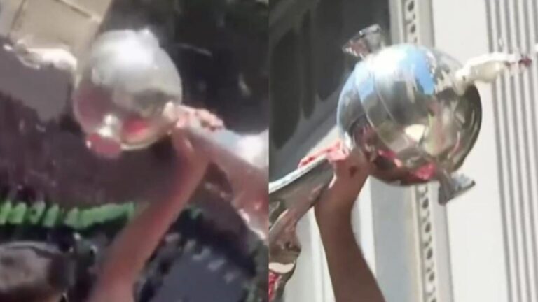 Taça do Tetracampeonato do Flamengo Sofre Danos Durante Festa no Rio