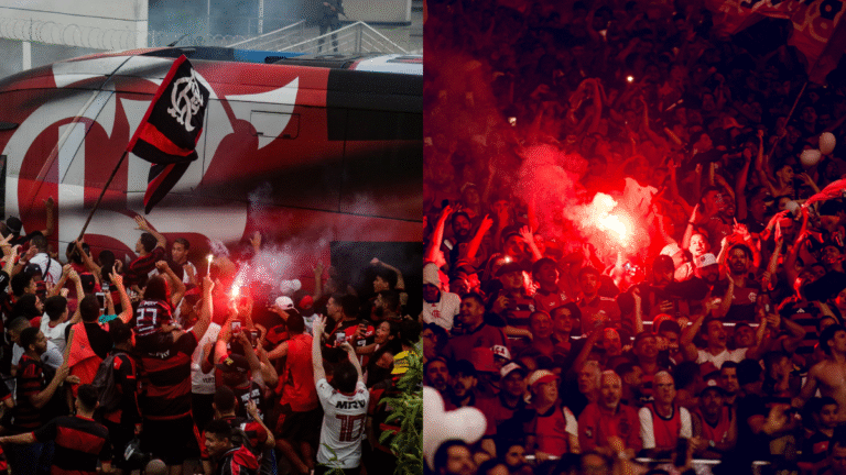 Torcida do Flamengo Organiza Grandioso AeroFla para Final da Libertadores