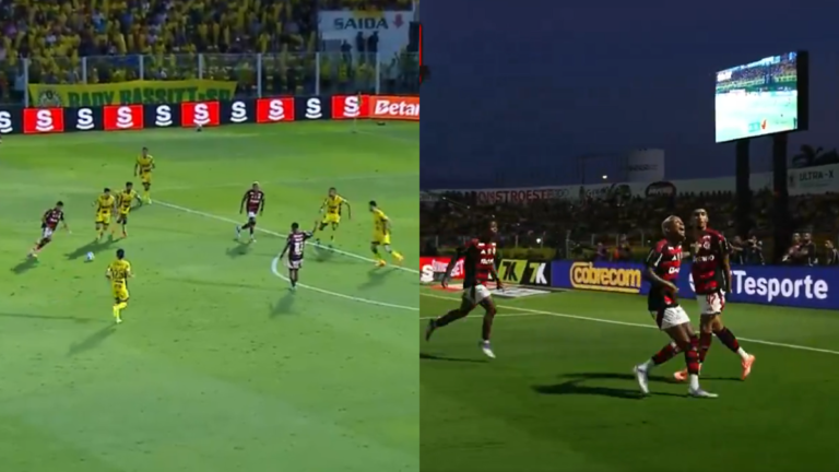 Guilherme Brilha com Gol de Placa e Flamengo Desempata contra Mirassol