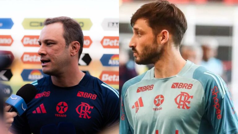 Viña fora do Flamengo: Técnico explica ausência contra o Mirassol