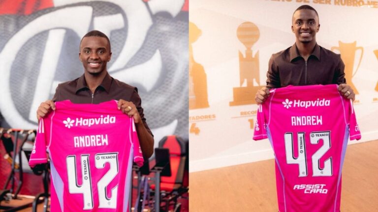 Confirmado: Andrew é o novo goleiro do Flamengo e vestirá a camisa 42!