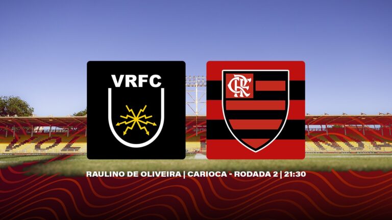 Garotos do Ninho entram em campo: Flamengo enfrenta Volta Redonda com transmissão ao vivo