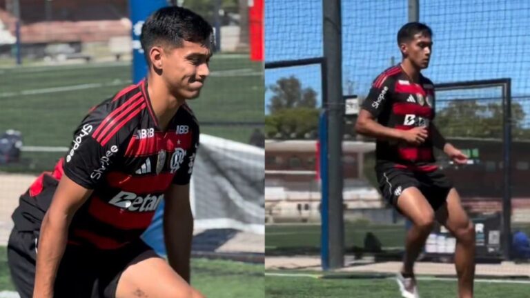 Reviravolta: Rodrigo Atencio treina com a camisa do Flamengo e provoca fúria no Sport