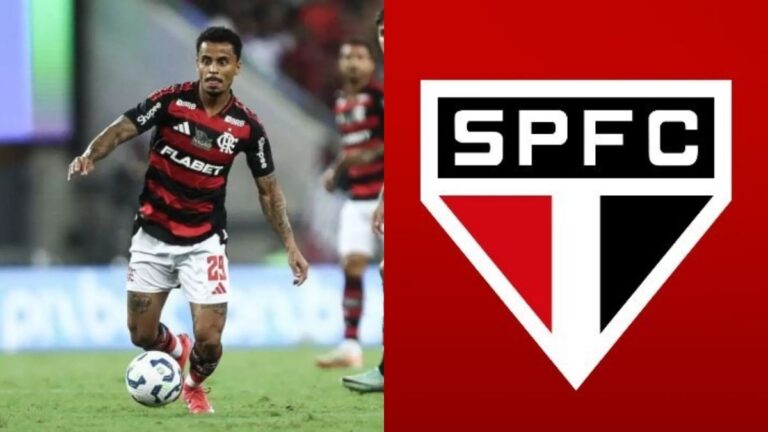 São Paulo avança e está perto de fechar com volante do Flamengo por empréstimo