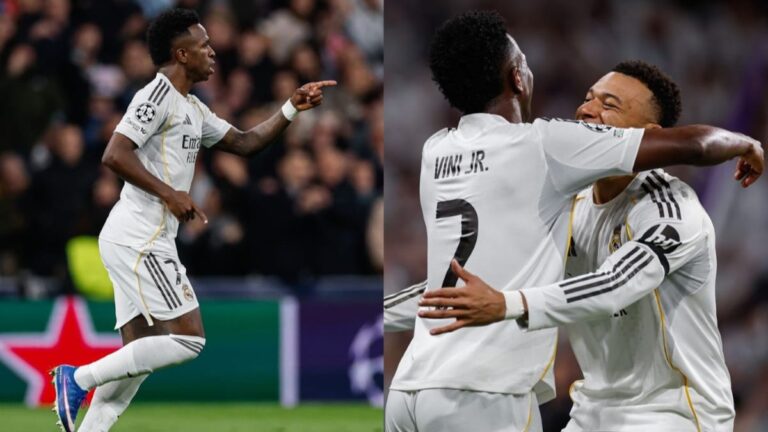 Vini Jr. Brilha no Bernabéu e Real Madrid Atropela Monaco por 6 a 1 na Champions League