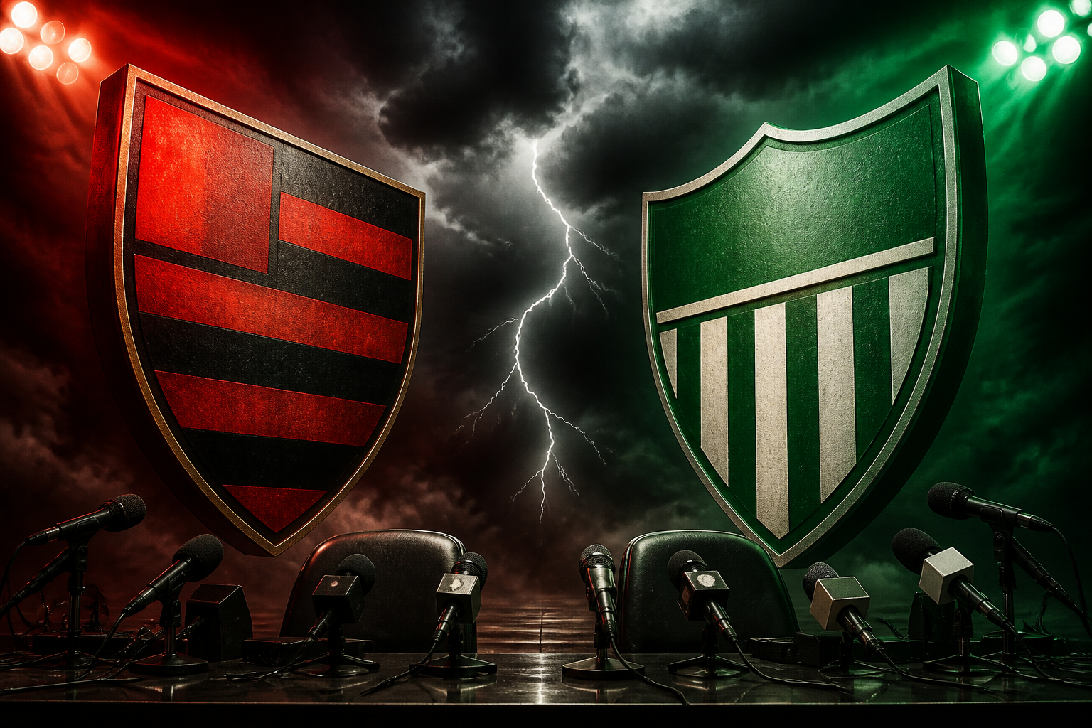Flamengo e Palmeiras no centro do ruído: notas oficiais e acusações desgastam o futebol