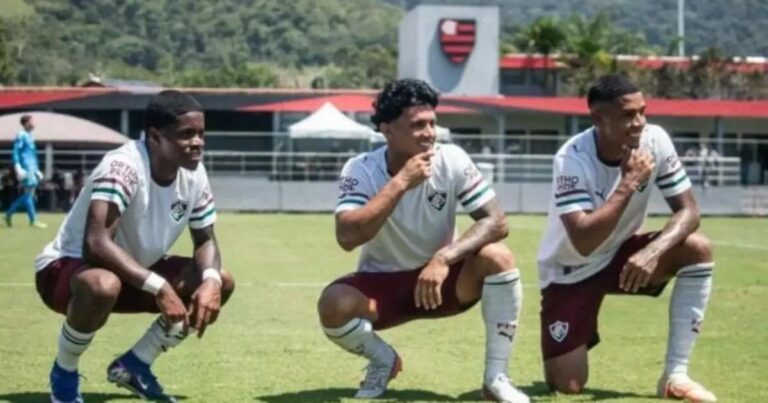Fluminense vence Flamengo por 3 a 1 e encerra invencibilidade no Cariocão Sub-20