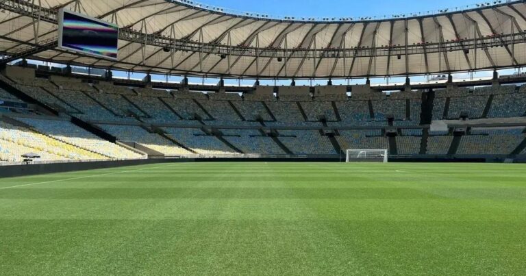 Maracanã acelera troca do gramado para a reta final da temporada